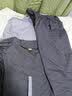 领灿 夏季薄款劳保工作服男装耐脏耐磨工服男士工装上衣定制套装透气 浅灰短袖套装（全棉） L /170【建议120-135斤】 实拍图