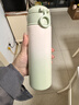 物生物保温杯女士吸管杯儿童高颜值孕产妇水杯大容量学生杯子生日礼物 实拍图