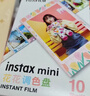 富士（FUJIFILM） instax 拍立得 mini 相纸 相机花边相纸用于mini7+/7s/7c/8/9/13/12/40/90/EVO/liplay等型号 10张花花+相册+相框+边框贴 实拍图