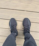 阿迪达斯YEEZY350黑玛瑙椰子透气青少年学生运动休闲鞋 36 实拍图