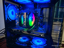 EVESKY  棱镜4代PRO机箱风扇水冷12CM机箱风扇正反向无线拼接ARGB神光同步PWM温控棱镜6pro电脑风扇 棱镜5代PRO黑色正向风扇(5V三针接口) 实拍图