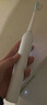 usmile笑容加智能扫振电动牙刷 P20PROS冰河白 60°大摆幅 深度清洁护龈 成人情侣送男/女友 生日礼物  实拍图