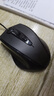 双飞燕（A4TECH）N-810FX 大手 右手 有线鼠标 有线办公鼠标外设电脑鼠标有线办公人体工学 DPI可调 黑色 有线 实拍图