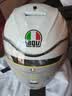 AGV ORBYT摩托车机车半盔冬季双镜片通勤舒适四季男女安全头盔3C认证 白武士 XL(建议头围59-61) 实拍图