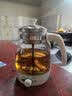 金灶（KAMJOVE）煮茶器新款喷淋式煮茶壶 玻璃烧水壶保温一体养生煮茶壶全自动泡茶炉围炉煮茶器具A-52 白色 1L 实拍图