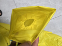 牧萌儿童雨衣带书包位男童女童加长全身学生雨披 黄色恐龙拉链款 4XL 实拍图