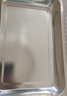 美厨（MAXCOOK）304不锈钢盘子方盘 加深方盘长方形餐盘 烧烤托盘32cm MCFT2359 实拍图