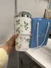 Wedgwood不锈钢保温杯高颜值咖啡杯便携水杯陶瓷涂层茶杯保冷保热随行杯 野草莓吸管杯592ml 实拍图