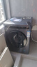 美菱（MeiLing）大蓝鲸滚筒洗烘一体12kg超薄大筒径大容量全自动家用经济款直驱变频1.1高洗净比除菌除螨S3AH120D 实拍图