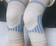 TEEIS德国护膝保暖关节炎半月板损伤男女士夏季薄款运动专业防护老寒腿 蚕丝透气防滑护膝 均码丨80-180斤通用 丨两只装 实拍图