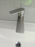 恒洁（HEGII）面盆水龙头 304不锈钢卫生间洗手盆冷热水龙头HMF913-111-SD 实拍图
