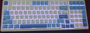 联想（Lenovo）GK10 98W无线蓝牙三模机械键盘 RGB背光 全键热插拔 电脑键盘电竞游戏专用 极光系列 天空蓝青轴 实拍图