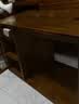 一米色彩实木阳台茶桌移动折叠家用小型旋转茶台烧水壶一体整套茶几休闲桌 热销【加粗款】胡桃色单桌(不含椅) 1.2米【赠黑色底部上水电茶炉】9年老店品质 实拍图