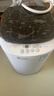 智洁小天使婴儿迷你洗衣机4.5kG高温煮洗全自动洗衣机宝宝小型儿童带智能烘干杀菌除螨洗烘一体机家用免污洗 4.5KG冲量+限购一台+蓝光洗涤+洗脱一体 波轮 实拍图