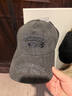CACUSS棒球帽男四季大头围显脸小鸭舌帽运动休闲时尚防晒帽子灰色大号 实拍图