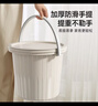 五月花水桶套装15L加厚塑料手提清洁洗衣泡脚桶家用学生宿舍储水3件套 实拍图