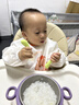 COOKSS儿童勺子宝宝元宝勺婴儿学吃饭训练勺PPSU弯头辅食勺餐具两只装 实拍图