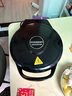 扬子 电饼铛电饼档家用双面加热烙饼锅煎饼机新款加深加大全自动断电不粘锅薄饼机烧烤小型春卷千层皮 黑色宽度28.5CM 深度2.8CM基础版 实拍图