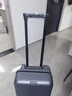米家小米行李箱20英寸拉杆箱可登机箱PC旅行箱男女小型密码皮箱子灰色 实拍图