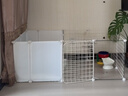 蔻丝狗围栏狗笼带厕所区一室一卫狗狗围栏家用宠物围栏带门狗栅栏 实拍图