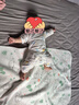 童泰（TONGTAI）婴儿连体衣夏季新生儿衣服宝宝家居内衣蝴蝶衣2件装 绿色66cm 实拍图