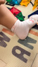 贝比婴儿袜子夏季薄款棉袜可爱新生儿宝宝袜透气网眼袜女童公主中筒袜 实拍图