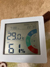 得力（deli）得力智能温湿度计高清彩屏迷失室内家用时钟闹钟日期高精度混色 8813A 实拍图