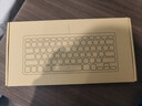 B.O.W航世HW098A 升级版带键盘膜 有线键盘78键 笔记本台式电脑USB静音超薄巧克力按键办公键盘 灰黑色 实拍图
