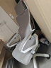 朗域轩品人体工学电竞椅人工力学座椅久坐护腰宿舍游戏电脑椅子可躺写字椅 【升级四向腰托】蝶翼白丨乳胶-4级气杆 120-155度(含) 联动扶手 四向腰托 实拍图