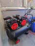 德力西空压机气泵220V小型工业无油木工家用便携式空气压缩机60L 实拍图