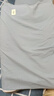 无印良品A类全棉枕套100%纯棉枕套枕巾48x74cm一对装 浅蓝灰 实拍图