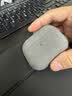 0度 苹果Air Pods5/4代耳机壳AirPods Pro3/pro2保护套欧缔兰毛绒蓝牙耳机保护壳 全包防摔抗指纹轻奢 意大利Alcantara欧缔兰材质 AirPods Pro2（浅灰） 实拍图