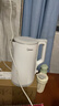 美的（Midea）电水壶热水壶电热水壶304食品级不锈钢无缝内胆双层防烫1.7L大容量1800W智能断电泡茶SHJ1721 实拍图