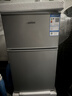 荣事达（Royalstar）小冰箱小型家用出租房双门一级能效宿舍冷藏冷冻两用节能电冰箱 42A126【一级能效】【三天不到1度电】银 实拍图
