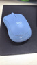罗技（Logitech）M221 轻音鼠标 无线鼠标 办公鼠标 对称鼠标 带无线微型接收器 雾霭蓝 实拍图