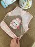COOKSS宝宝吃饭围兜防水夏季婴儿辅食罩衣防脏男女小孩无袖饭兜儿童护衣 实拍图