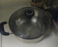 爱仕达（ASD）汤锅304不锈钢蒸汤锅 炖煮锅复底小汤锅22CM燃气电磁炉通用奶锅B1 实拍图