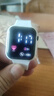 其他品牌高颜值LED手表时尚方形学生科技感超强夜光数字个性运动 太空白 实拍图
