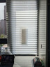 宜家（IKEA）SCHOTTIS胡提斯卷帘遮光升降手拉白色深灰色现代简约 白色90x190cm 实拍图