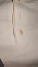 马登工装美式复古重磅亨利衫长袖T恤男开领硬汉内搭纯棉打底衫 米白色 【打底内搭男/衣服男装/男士卫衣/休闲百搭】 XL 实拍图
