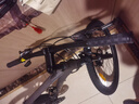 喜德盛（xds）山地自行车黑客380避震前叉21速禧玛诺变速X6铝合金车架通勤代步 黑/灰色（26款） 17寸（建议身高165-180） 实拍图