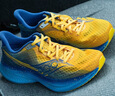 Saucony索康尼ENDORPHIN SPEED啡速5竞速透气运动鞋减震跑鞋黄兰39 晒单实拍图