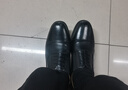 强人经典正装男鞋际华3515品质商务单皮鞋 三接头皮鞋 黑色 42码 实拍图