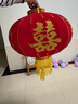 极度空间大红灯笼结婚装饰大门结婚红灯笼婚礼氛围布置灯笼100# 2个装 实拍图