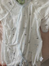翘脚鸭 婴儿衣服新生儿连体衣秋冬季满月宝宝睡衣纯棉百天爬爬服春秋款 蓝小熊2件【夏季·系带款】 66cm （建议3-6个月） 实拍图