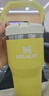 STANLEY冰霸杯保温杯折叠吸管杯保温保冷水杯大容量男士女士学生杯子礼物 【新色来袭】水仙黄 591ml 实拍图