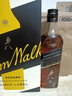 尊尼获加（JOHNNIE WALKER）洋酒12年黑方黑牌双支礼盒装500ml*2瓶苏格兰调和型威士忌 实拍图