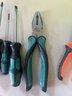 绿林（GREENER）钢丝钳8寸家用钳子省力老虎钳工业级多功能钢丝钳大师系列剪线钳 实拍图