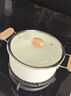 小熊（Bear）0涂层钛陶瓷汤锅 家用24cm奶锅炖锅煮粥锅燃气灶通用JG042-P02 实拍图