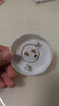 e27螺口灯座耐高温灯头吸顶式专用led灯泡螺纹防水灯口家用圆形座 平装圆型小灯座1个（E27螺口） 实拍图